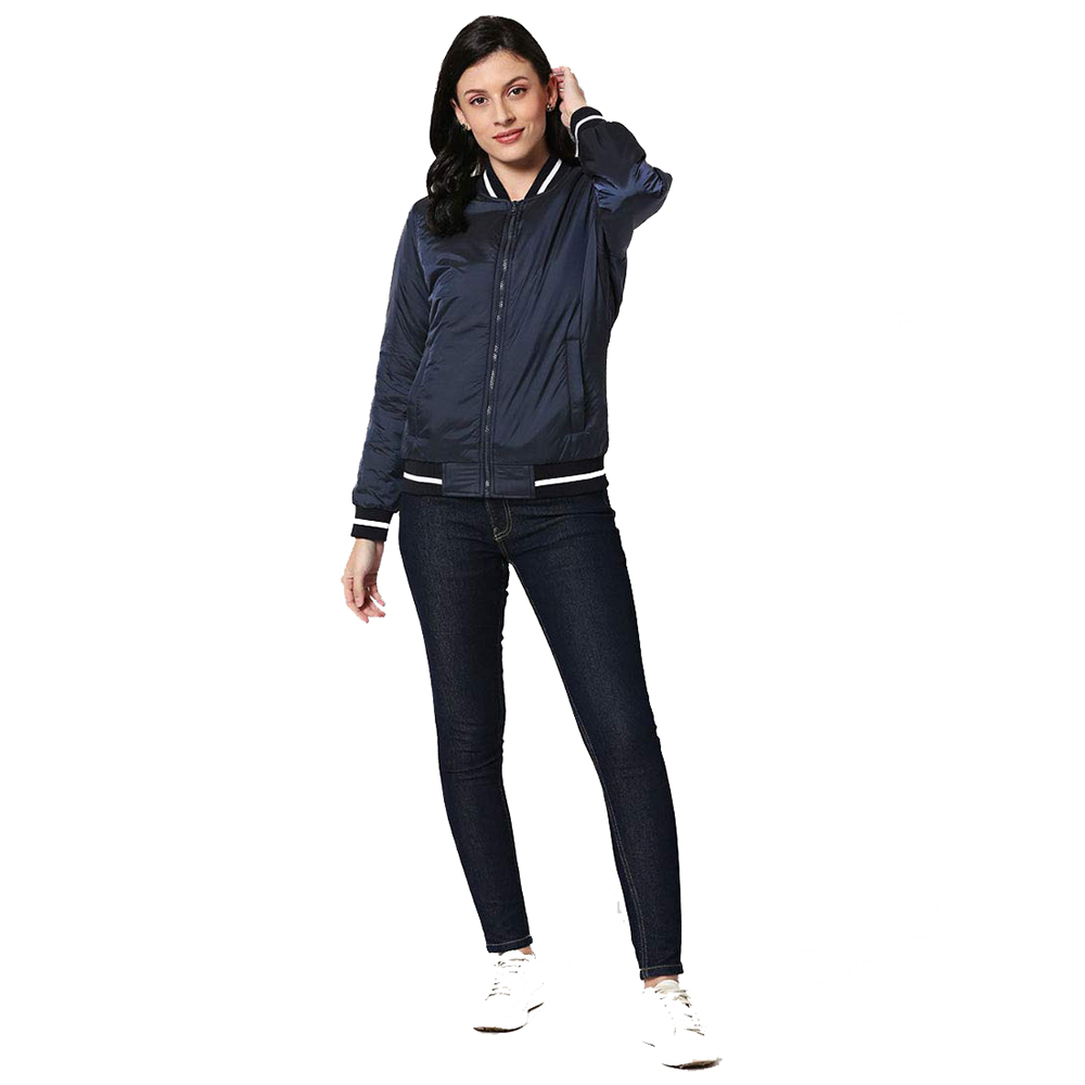 National Apparels women bomber jacket wholesale winter ladies sports jacket custom print streetwear unisex floral bomber jackets